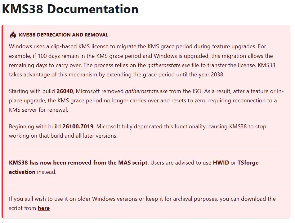 Microsoft is cracking down on KMS-based Windows activation. 2 image 1